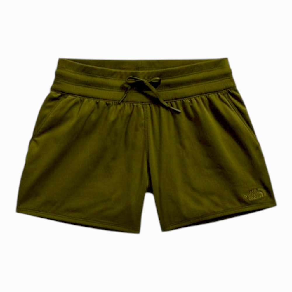 The North Face Aphrodite 2.0 Shorts Womens Medium Olive Green Hiking Utility - Picture 1 of 4